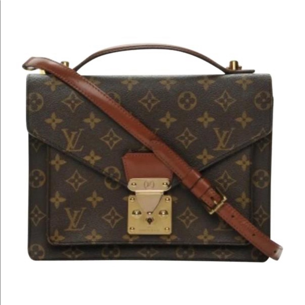 Louis Vuitton Monceau Monogram Tote/Crossbody